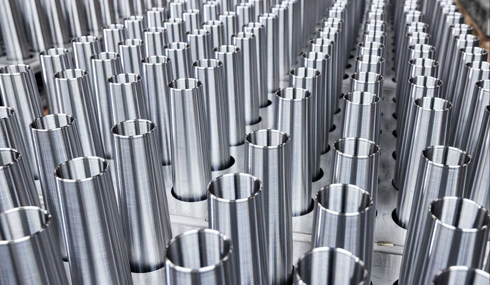 Multicut finished metal components